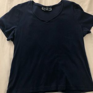 navy shirt